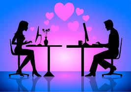 online dating couple